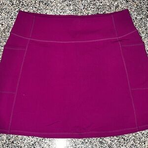 Skechers Pink A-Line Mini Skirt Athletic